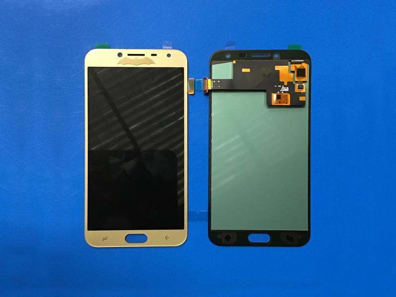 LCD PANTALLA SAMSUNG GALAXY J4 2018 COMPLETA DORADA SIN MARCO
