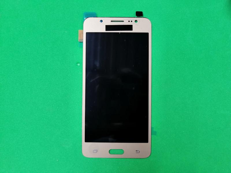 LCD PANTALLA SAMSUNG GALAXY J5 DUOS (2016) J510 COMPLETA DORADA SIN MARCO
