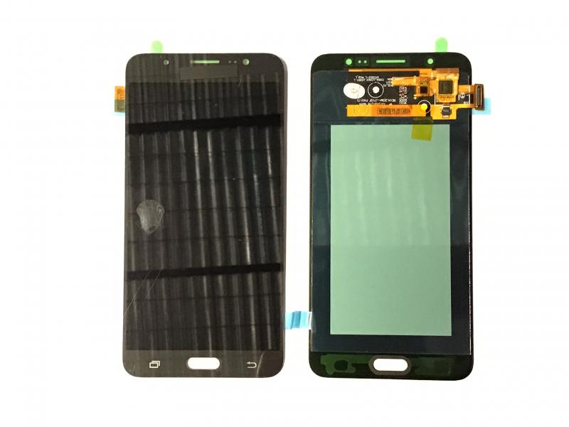 LCD PANTALLA SAMSUNG GALAXY J7 DUOS (2016)J710 COMPLETA NEGRA SIN MARCO