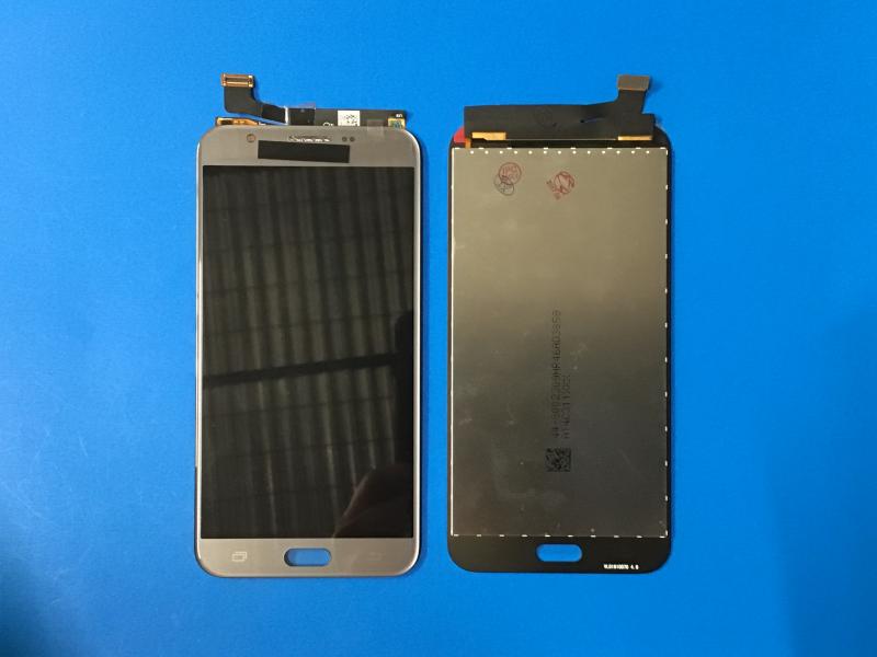 LCD PANTALLA SAMSUNG GALAXY J7(2017) J730 COMPLETA PLATEADA SIN MARCO