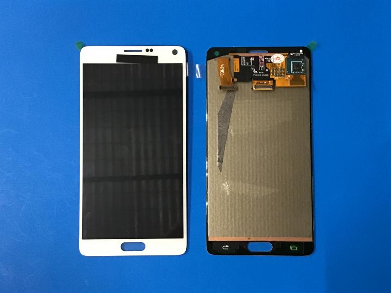 LCD PANTALLA SAMSUNG GALAXY NOTE 4 N910 COMPLETA BLANCA SIN MARCO