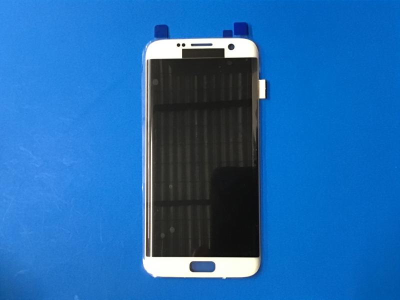 LCD PANTALLA SAMSUNG GALAXY S7 EDGE G935 COMPLETA BLANCA SIN MARCO
