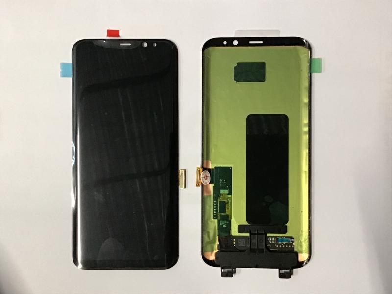 LCD PANTALLA SAMSUNG GALAXY S8 PLUS G955 COMPLETA NEGRA SIN MARCO