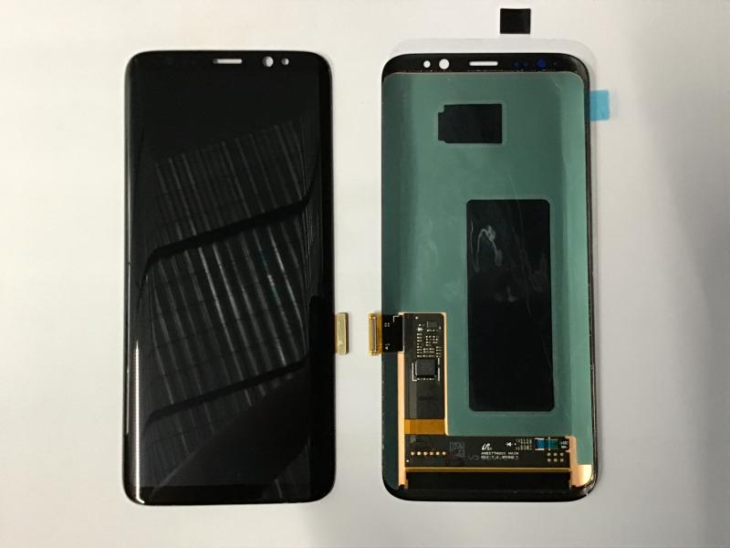 LCD PANTALLA SAMSUNG GALAXY S8 G950 COMPLETA NEGRA SIN MARCO