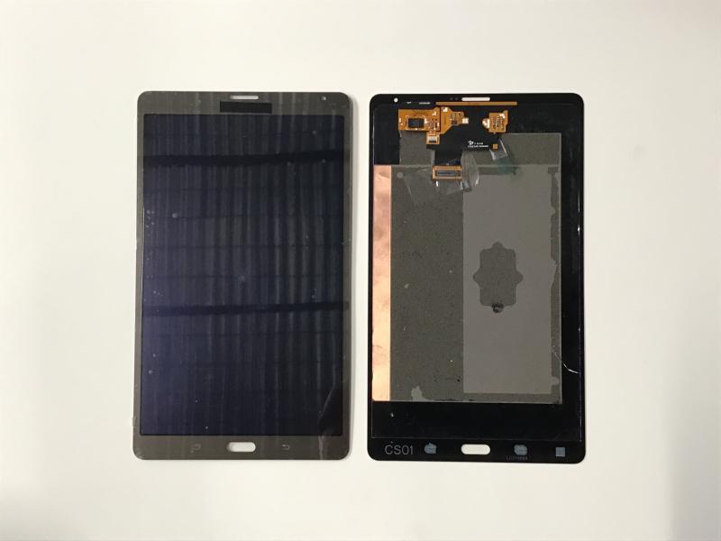 LCD PANTALLA SAMSUNG GALAXY TAB S 8.4 T705 COMPLETA NEGRA SIN MARCO
