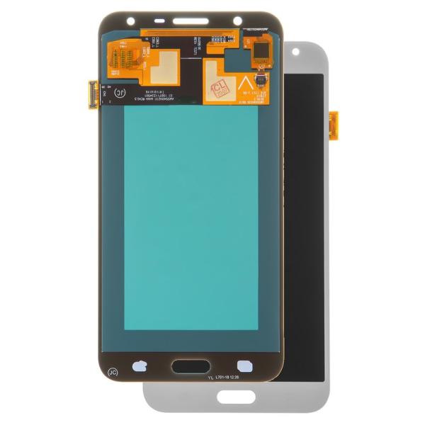 LCD PANTALLA SAMSUNG GALAXY J7 NEO NXTJ 701 J7 CORE COMPLETA PLATEADA SIN MARCO