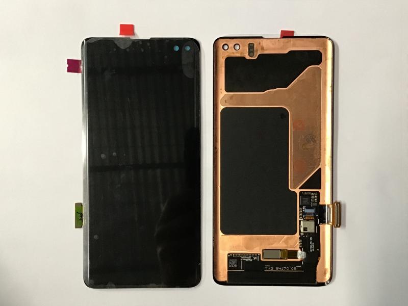 LCD PANTALLA SAMSUNG GALAXY S10 PLUS G975 COMPLETA NEGRA SIN MARCO