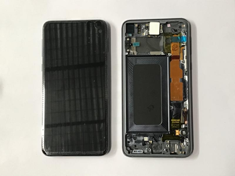 LCD PANTALLA SAMSUNG GALAXY S10E G970 COMPLETA NEGRA CON MARCO