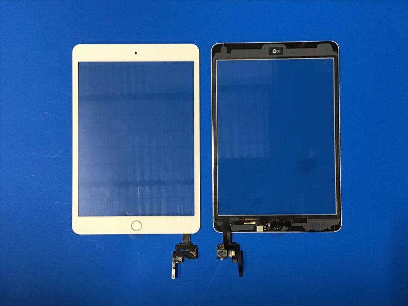TACTIL IPAD MINI 3 CON CONECTOR IC A1600 A1601 A1599 BLANCO