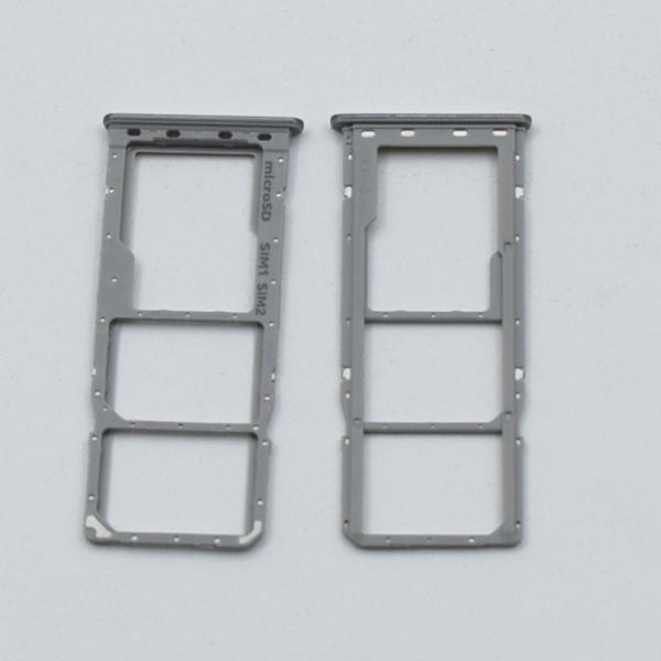 BANDEJA DUAL SIM MICRO SD SAMSUNG GALAXY A10 A105 PLATEADA