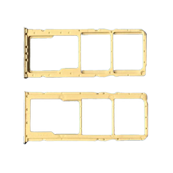 BANDEJA DUAL SIM MICRO SD HUAWEI Y9 2018 HONOR 8 PLUS DORADO