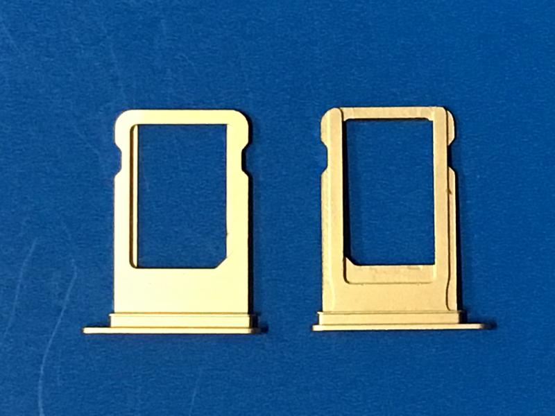 BANDEJA SIM IPHONE 7G 4.7 A1660 A1778 DORADO