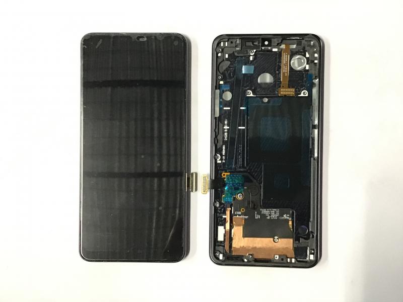 LCD PANTALLA LG G7 COMPLETA NEGRA CON MARCO