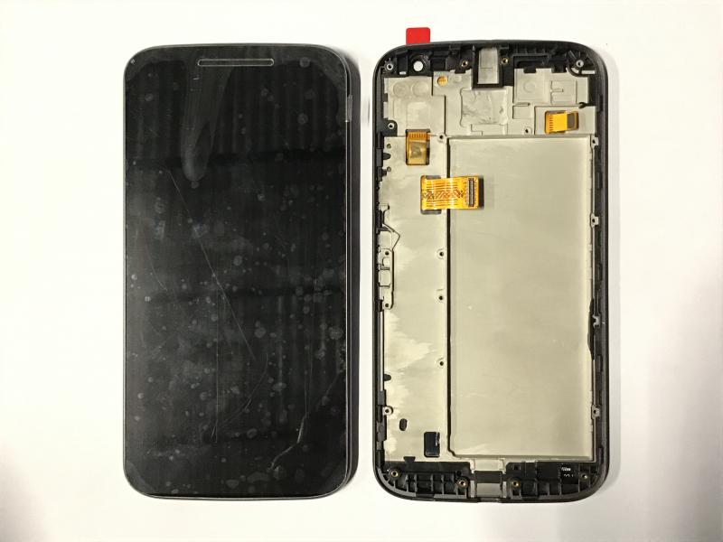 LCD PANTALLA MOTOROLA MOTO G4 COMPLETA NEGRA CON MARCO