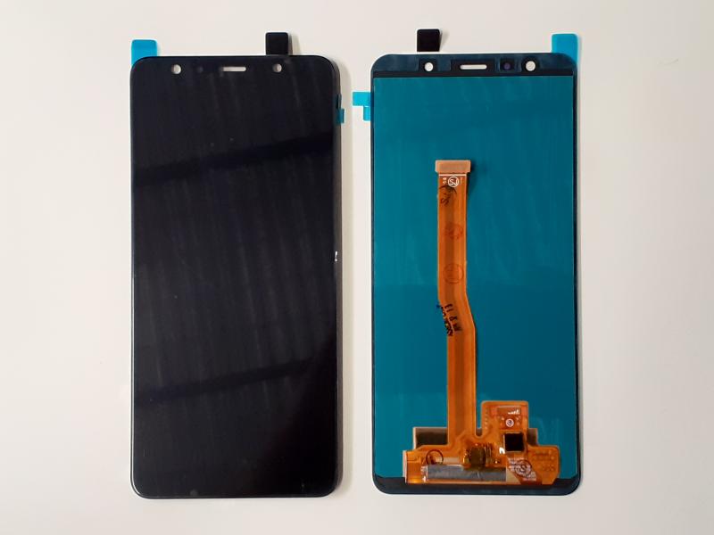 LCD PANTALLA SAMSUNG GALAXY A7 (2018) A750 COMPLETA NEGRA SIN MARCO