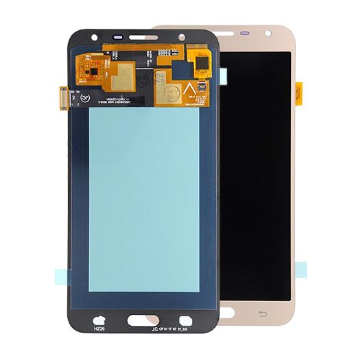 LCD PANTALLA SAMSUNG GALAXY J7 NEO NXTJ 701 J7 CORE COMPLETA DORADA SIN MARCO