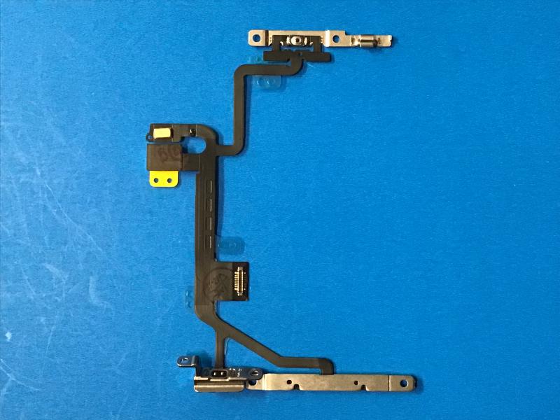FLEX BOTON ENCENDIDO VOLUMEN SENSOR PROXIMIDAD MICROFONO BLOQUEO SILENCIO IPHONE 8G 4.7 SE 2020 PLATEADO
