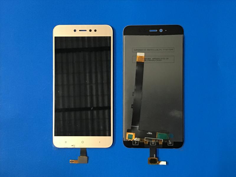 LCD PANTALLA XIAOMI REDMI NOTE 5A PRO COMPLETA DORADA SIN MARCO