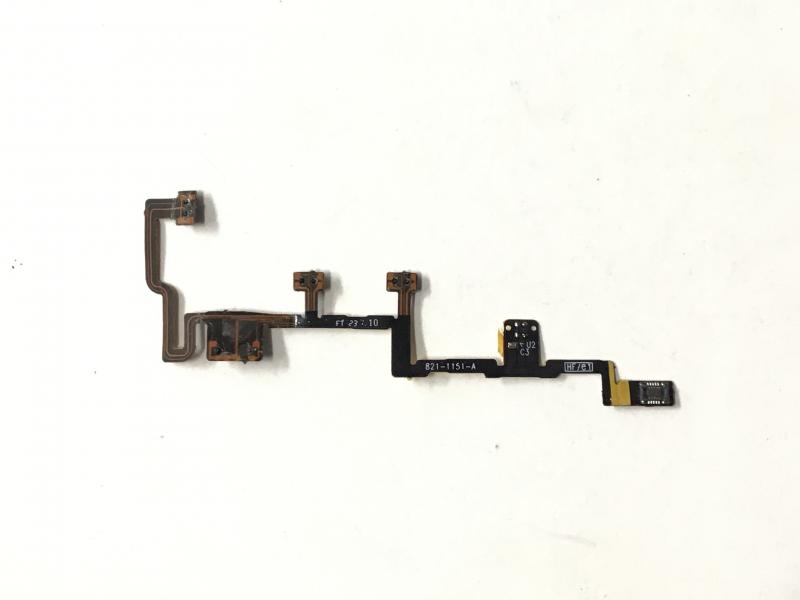 FLEX BOTON ENCENDIDO VOLUMEN IPAD 2 4G A1395 A1396 A1397
