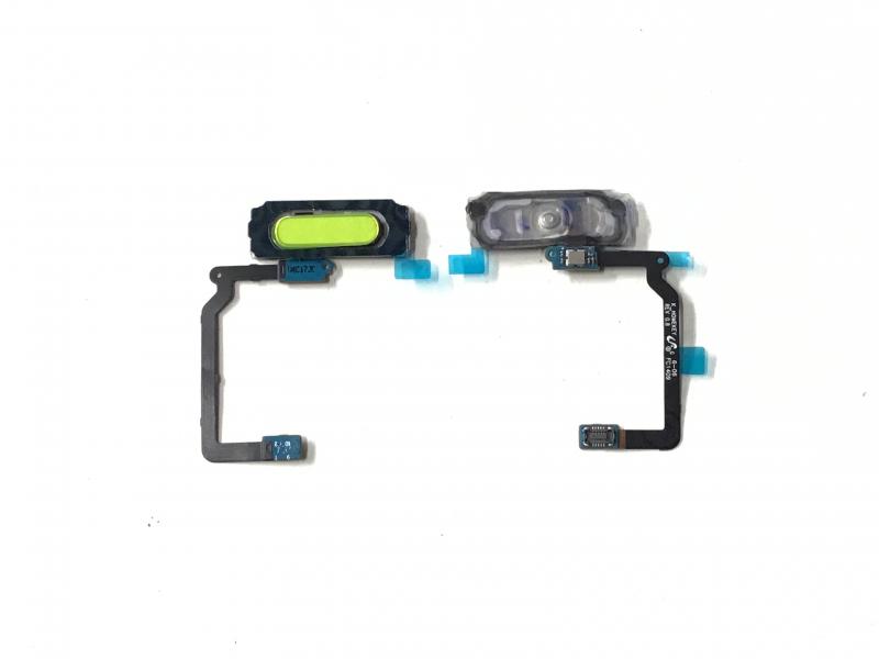 FLEX BOTON HOME SENSOR DE HUELLA SAMSUNG GALAXY S5 G900 BLANCO