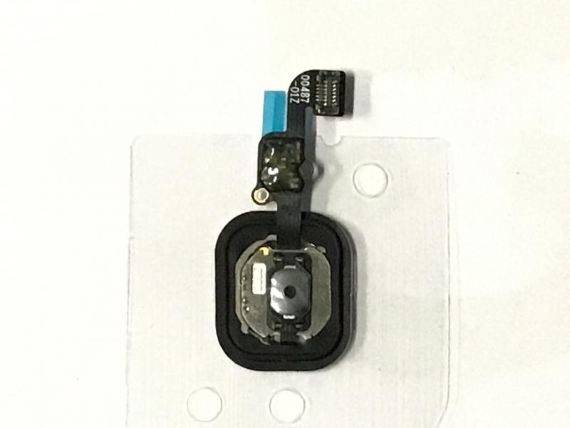 FLEX BOTON HOME SENSOR HUELLA IPHONE 6S 6GS 4.7 5.5 PLUS USE NEGRO