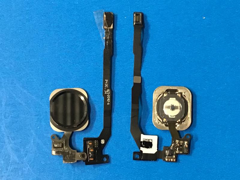FLEX BOTON HOME SENSOR DE HUELLA IPHONE 5GS 5S NEGRO