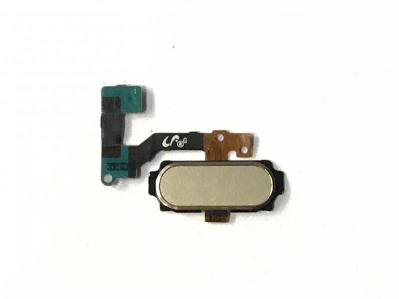 FLEX BOTON HOME SENSOR HUELLA SAMSUNG GALAXY A8 A800 DORADO