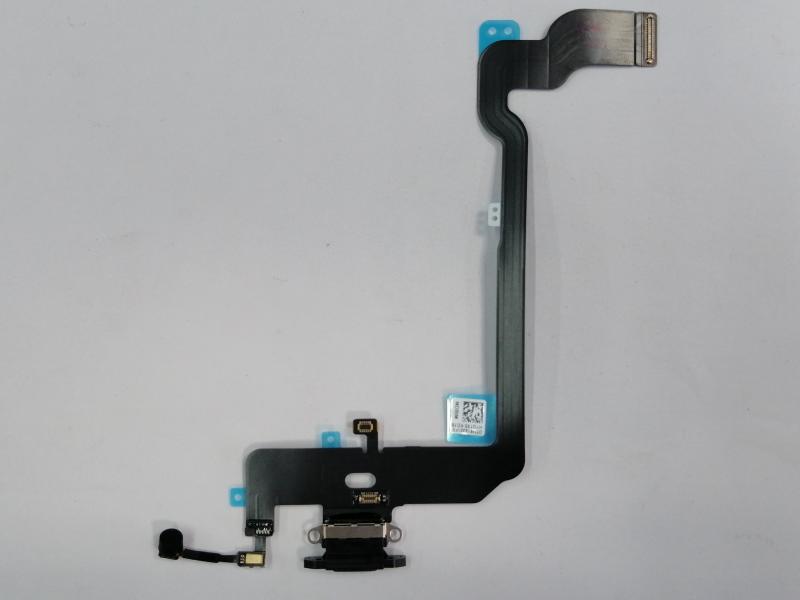 FLEX RACK DE CARGA MICROFONO IPHONE XS NEGRO