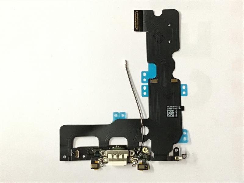 FLEX RACK DE CARGA MICROFONO IPHONE 7G PLUS 5.5 BLANCO