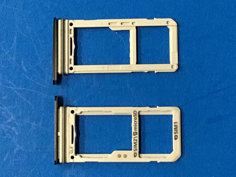 JUEGO BANDEJA DUAL SIM MICRO SD SAMSUNG GALAXY S8 G950 S8 PLUS G955 NEGRA