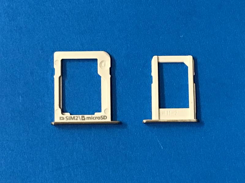 JUEGO BANDEJA DUAL SIM MICRO SD SAMSUNG GALAXY E5 E500 E7 E700 GRIS