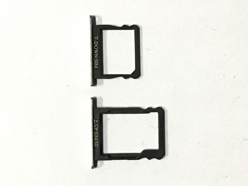 JUEGO BANDEJA SIM MICRO SD HUAWEI P8 GRA-UL00 L09 PLATEADA