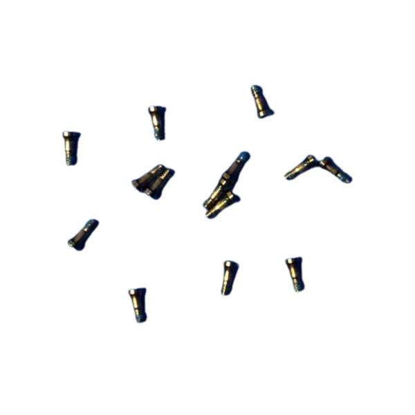 JUEGO DE TORNILLOS EXTERNOS IPHONE 7G 4.7 A1660 A1778 20 UNIDADES DORADO