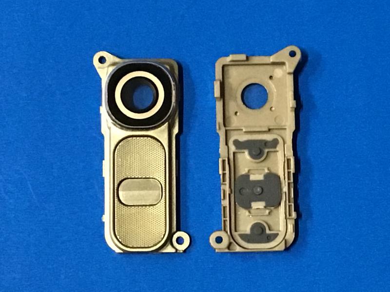 LENTE CAMARA LG G4 H811 H815 DORADO CON MARCO