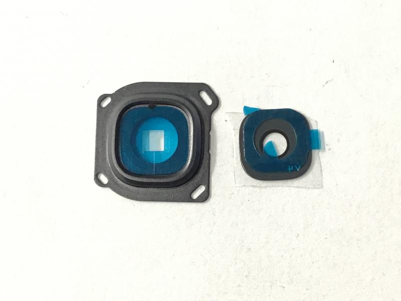 LENTE CAMARA SAMSUNG GALAXY A8 A800 NEGRO CON MARCO