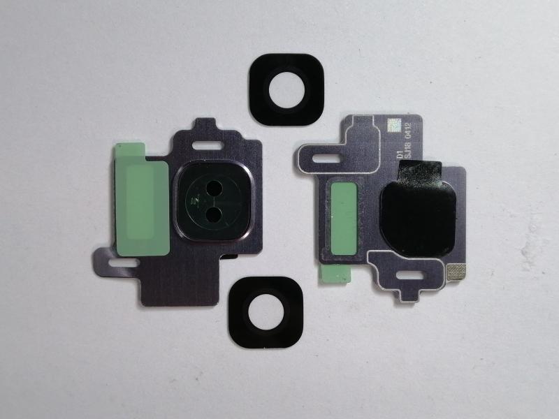 LENTE CAMARA SAMSUNG GALAXY S8 G950 GRIS CON MARCO