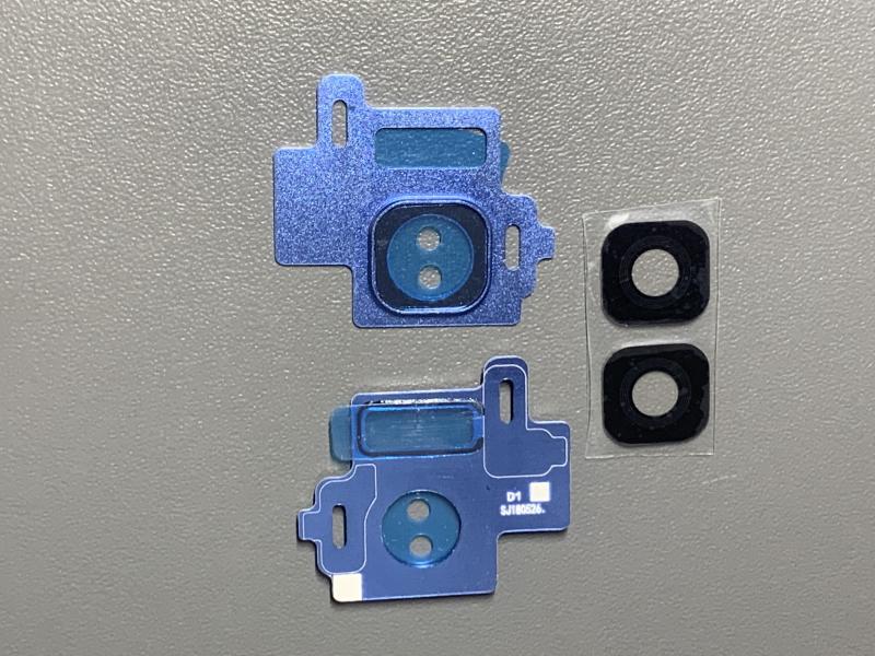 LENTE CAMARA SAMSUNG GALAXY S8 G950 AZUL CON MARCO