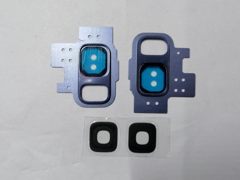 LENTE CAMARA SAMSUNG GALAXY S9 G960 AZUL CON MARCO
