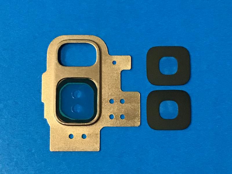 LENTE CAMARA SAMSUNG GALAXY S9 G960 DORADO CON MARCO