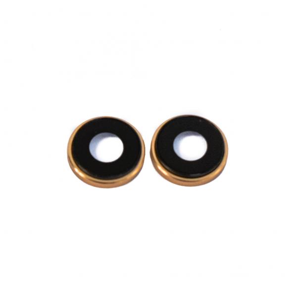 LENTE CAMARA IPHONE XR AMARILLO CON MARCO