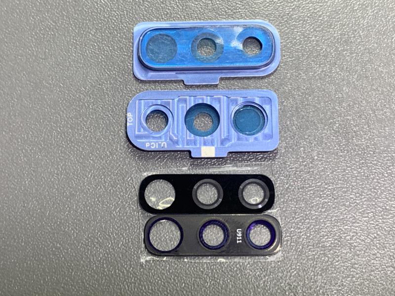 LENTE CAMARA SAMSUNG GALAXY A70 AZUL CON MARCO