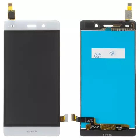 LCD PANTALLA HUAWEI ASCEND P8 LITE ALE-L21 BLANCA SIN MARCO