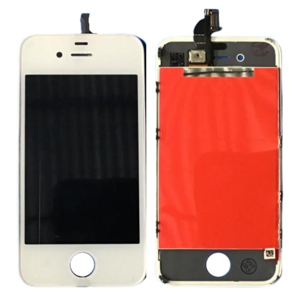 LCD PANTALLA IPHONE 4G COMPLETO BLANCA CON MARCO