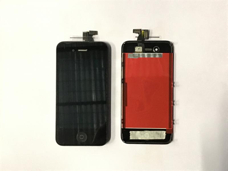 LCD PANTALLA IPHONE 4GS 4S COMPLETA NEGRA CON MARCO