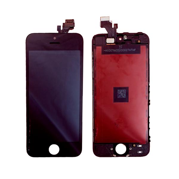LCD PANTALLA IPHONE 5G A1428 A1429 A1442 COMPLETA NEGRA CON MARCO