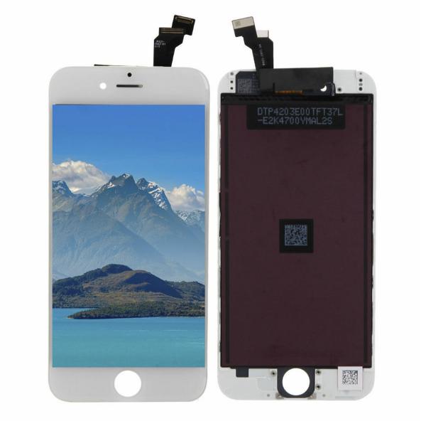 LCD PANTALLA IPHONE 6G 4.7" A1586A1549 COMPLETA BLANCA CON MARCO