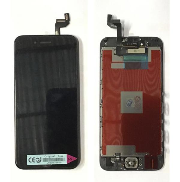 LCD PANTALLA IPHONE 6GS 6S 4.7" A1688 A1687 COMPLETA NEGRA CON MARCO