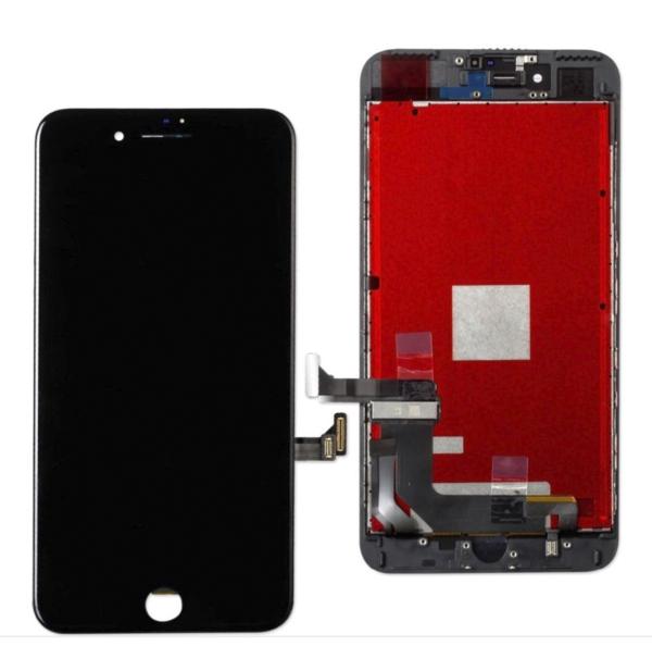 LCD PANTALLA IPHONE 7G PLUS 5.5" A1661 A1784 COMPLETA NEGRA CON MARCO