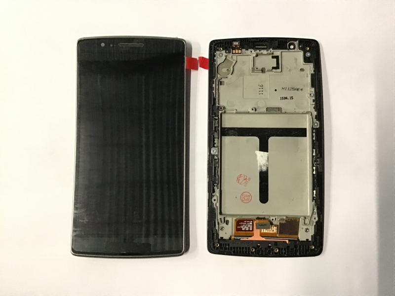 LCD PANTALLA LG GFLEX 2 H955 COMPLETA NEGRA CON MARCO