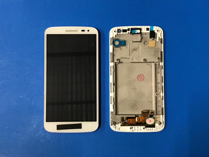 LCD PANTALLA LG G2 MINI COMPLETA BLANCA CON MARCO